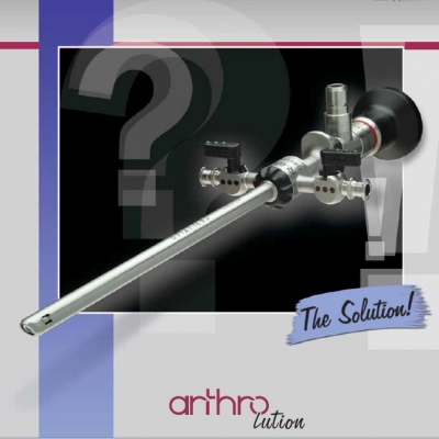 
ARTHROlution - новое поколение артроскопов для всех эндоскопических вмешательств на суставах
